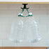 2pcs Under Cabinet Kitchen Utensil Hooks,360° Rotating Drilling Free Adhesive Utensils Hanging Rack for Tools/Towel/Knife (Black)...