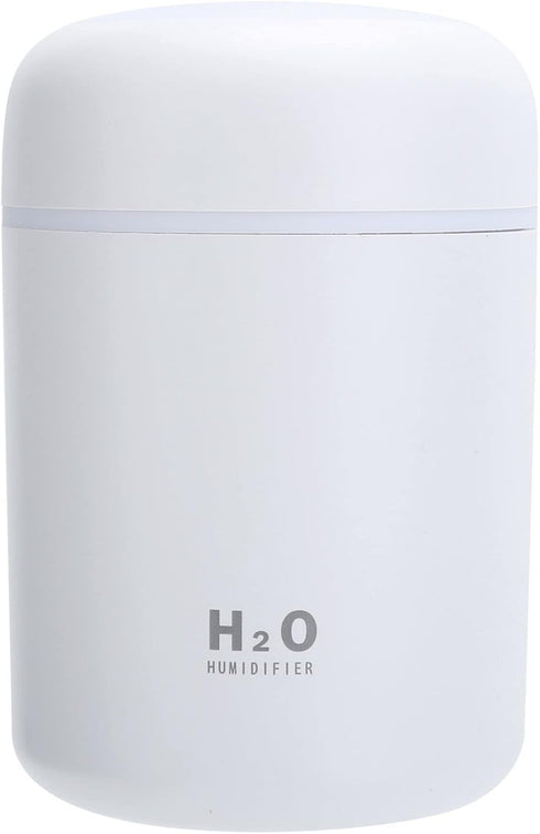 H2o Humidifier Colorful Cool Mini Humidifier, USB Personal Desktop Humidifier for Car, Office Room, Bedroom,etc. Auto Shut-Off, 2 Mist Modes, Supe...