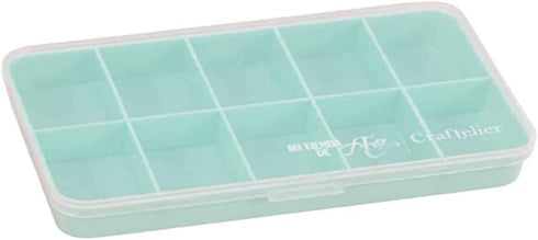 Craftelier - Mini Organizing Box with 10 Compartments for Scrapbooking and Craft Materials | Dimensions 14.6 x 9.1 x 3.2 cm (5.75“ x 3.6” x 1.25")...