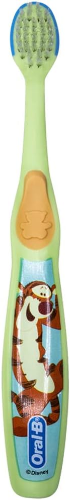 Oral-B Baby Manual Toothbrush, Pooh Characters, 0-3 Years Old, Extra Soft (Characters Vary) - Pack of 3...