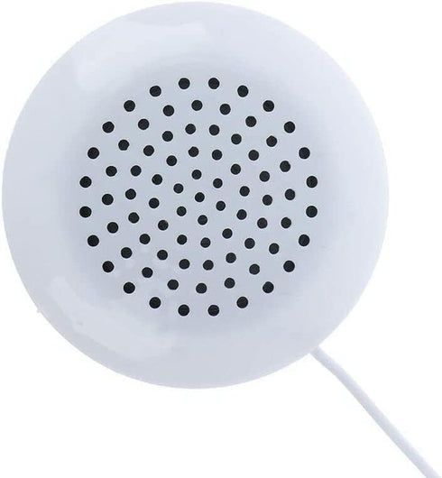 Pillow Speaker, Portable 3.5mm Mini Pillow Stereo Outdoor Speaker for iOS, iOS, iOS, MP3, MP4, Android, CD Player etc,- White...