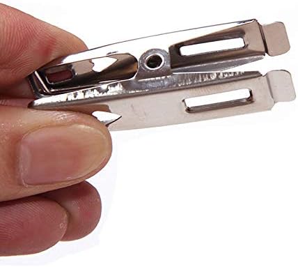 Towel Clips 40 Pack Metal Clothes Pins,Stainless Steel Clothespin Clips for Drying Socks,Hanging Clips,Heavy Duty Clothes Pin,Metal Clips for Craf...