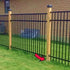 4x4x4 Inches Post Protector with Screws, Inner Size 3.5"x3.5", Protect Mailbox, Deck & Fence Posts from Damage to Lawn Maintenance Equipment, Fit ...