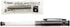 Pilot Fountain Pen LIGHTIVE Non-color Medium Point FLT-2SR-NCM Black Ink With Original Stylus Ballpoint Touch Pen......
