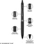 Uniball Signo 207+ Gel Pen 4 Pack, 0.7mm Medium Black Pens, Gel Ink Pens | Office Supplies Sold by Uniball are Pens, Ballpoint Pen, Colored Pens, ...