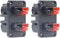 2Pcs Fixed Mounting Bracket Panel Outdoor Power Plug for Anderson Plug 45A 600V...