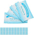 100Pcs Finger Teeth Wipes, Dental Floss Wipe Cloth Tooth Cleaning Tool for Oral Deep Cleaning Teeth Whitener Strips Dental Finger Toothbrush Oral ...