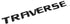 1x OEM Traverse Emblem Nameplate Letters 3D Logo Badge Compatible with Traverse Black 20896270...