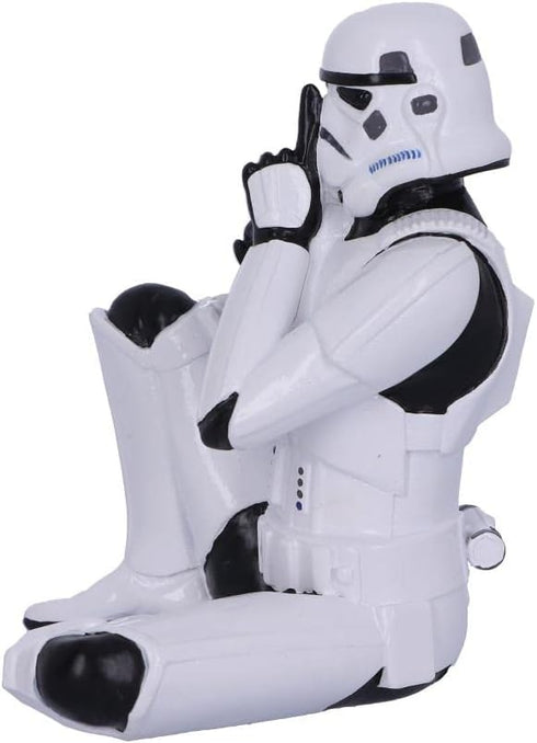 Nemesis Now B4894P9 Original Stormtrooper Three Wise Sci-Fi Speak No Evil, Multicolour, 10cm...