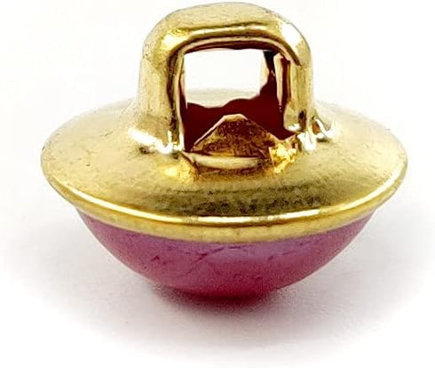 Imitation Red Gems Decorative Resin Sewing Shank Buttons 50 Pcs - 10mm, 13/32"...