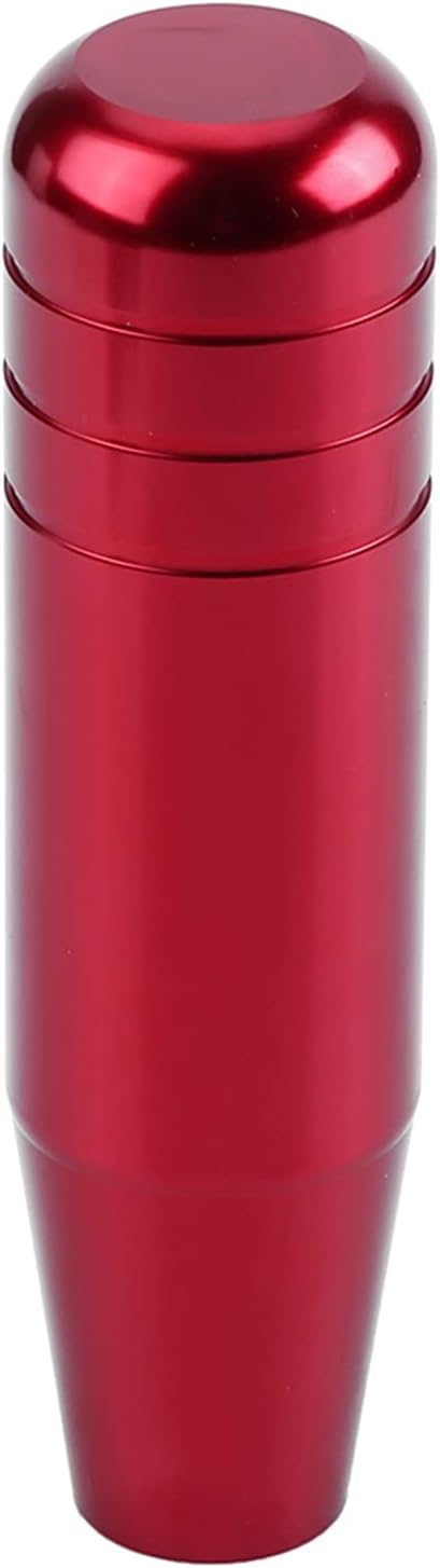 YOUTHINK g920 Shift knob 13cm, Universal Aluminum Alloy Car Manual Gear Shift Knob Handle Shifter Lever 13cm Black (Red)...