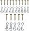 DDV Replace Shear Pins&Cotters 15Pk MTD Craftsman SnowBlowers 738-04124A 714-04040...