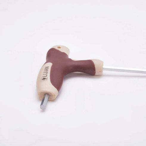 T-Handle Hex Keys Ball End Wrench, 4mm Metric Long Arm Hexagon Wrench, Allen Hand Tool for Automotive Home Repair Kit...