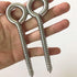 Hammock Hanging Kit, stainless steel hammock hardware by Load Capacity 1300lbs Hammock Eye Hook screws & Carabiners for Hanging Swing, Hammock, Tr...