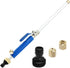 Jet Nozzle for Garden Hose, High Pressure Washer Wand with 2 Different Nozzles and Hose Connector, High Pressure Cleaning Tool for Garden, Car, Wi...