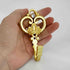 Crown Curtain Wall Hook Household Clothes Hanging Hook Window Drapery Medallion Holdbacks, Curtain Tiebacks, Wall Hook, Tassel Holder 1 Double (Go...