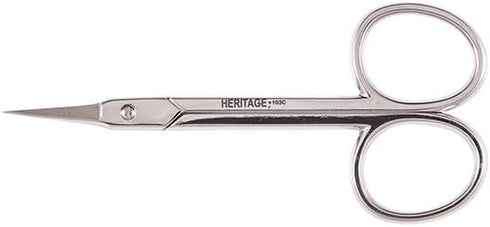 Klein Tools G103C Scissors, Embroidery Scissors with Fine Points and Curved Blade for Right-Hand and Left-Hand Use, 3-1/2-Inch...