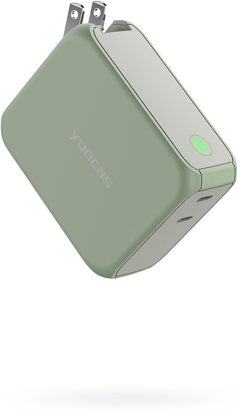Power Bank, 2in1 Hybrid Charger-5000mAh 20W Portable Charger with 45W GaN Charger-USB C Dual Ports for MacBook, Dell, Samsung, iPhone, iPad, Switc...