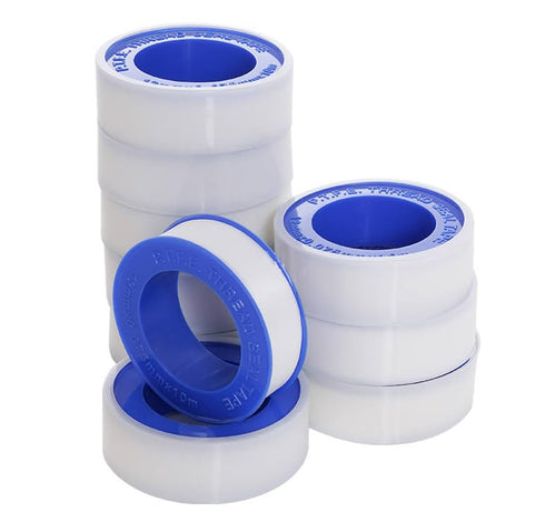 Thread Seal Tapes, Teflon Tape 1/2 PTFE Pipe Sealant Tape Industrial Thread Sealants Plumbers Thread Tape for Leak Water, Plumbers, Plumbing, Air ...