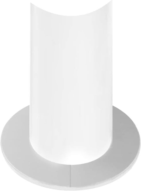 Stainless Steel Wall Split Flange, SAFYY Self Adhesive Split Pipe Flange, Round Escutcheon Plate Floor and Ceiling Plate Cover Split Flange, Suita...