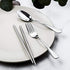 Portable 3 Pieces Flatware Set for School Work Travel Outdoor, Stainless Steel Fork Spoon Chopsticks (Pink Case)...