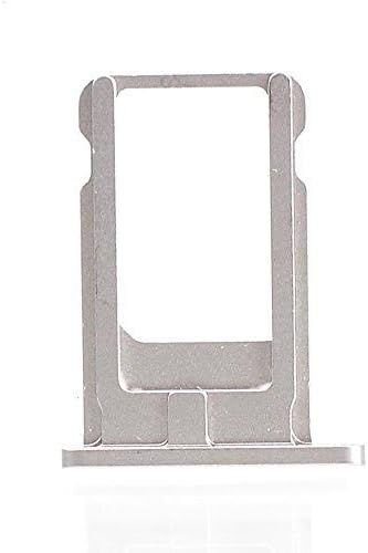 MMOBIEL SIM Card Slot Tray Holder Replacement Compatible with iPhone 6 2014 - Incl. SIM Pin - Silver...