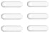 Magnetic Stirrer bars, Stir bar Rod, Magnetic Stirrer Pill, for Magnetic Mixer Stir Plate (6pcs, Polygon 30mm x 8mm)...