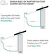 Raptor Gutter Guard Stainless Steel Micro-Mesh Sample Pack (Does not include full length sections)...