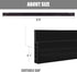 Suptikes 2 Pack Door Draft Stopper?Door Sweep for Exterior & Interior Doors,Door Bottom Seal Dust and Noise Insulation Weather Stripping Draft Gua...