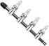 Aquarium Air Valve 4 Way Inline Manifold Air Flow Pump Tubing Splitter Lever Control Valve 4-Pack...
