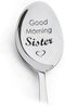 Sisters Christmas Birthday Gifts from Sister Good Morning Sister Engraved Spoon for Sister in law Gifts for Little Big Sister Gift for Women Girls...