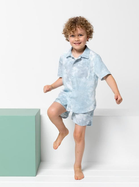Style Arc Sewing Pattern - Rhys Kids Overshirt...