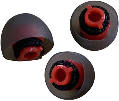 Zotech 3 Pcs Silicone Eartips Ear Buds Replacement Earphone Ear Tips for Plantronics Voyager 5200 & Voyager Legend Headset (Black, Medium)...