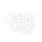 uxcell Silicone O-Rings, 10mm OD 5.2mm ID 2.4mm Width VMQ Seal Gasket for Compressor Valves Pipe Repair, White, Pack of 30...