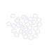 uxcell Silicone O-Rings, 10mm OD 5.2mm ID 2.4mm Width VMQ Seal Gasket for Compressor Valves Pipe Repair, White, Pack of 30...