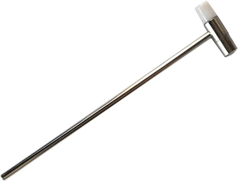 Dual Head Small Hammer, 7 Inches, Plastic Head and Metal Head, Black Plastic Grip, Double face Jewelry Mallet, Mini Hammer for Watch, Tuning, Wood...