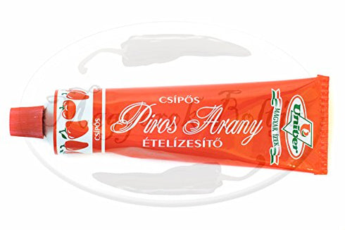 Authentic Univer Piros Arany Red Gold Hungarian Paprika Paste Hot 160g...