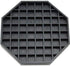 Octagon Coffee Drip Tray by Hard Black Plastic for Coffee Countertop | Drip Tray for Drink Dispenser (6" - 1 Pcs)...