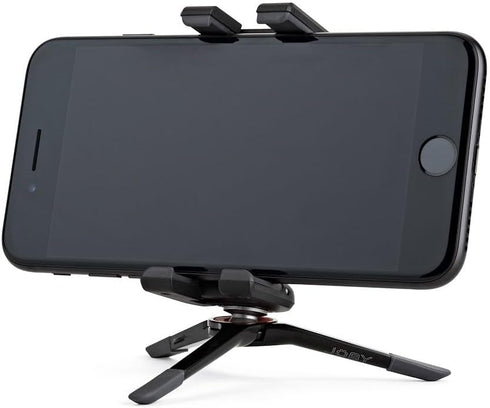 JOBY GripTight ONE Micro Stand, Universal Phone Holder, Small Tripod for Smartphone, Foldable and Portable, Watch FIFA World Cup Football, Black...