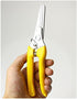 Softouch Micro-Tip Pruning Snip Stainless Steel Gardening Hand Pruners Cutter Bush, Shrub & Hedge Clippers Garden Scissors Yellow...