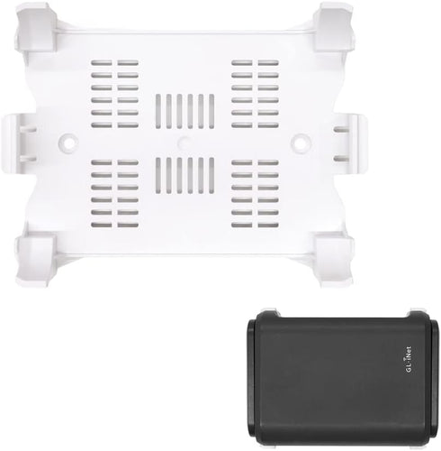 GL.iNet WiFi Router Holder Wall Mount with Screws, Compatible with GL-A1300 (Slate Plus), GL-SFT1200 (Opal), GL-MT1300 (Beryl) Router, Networking ...