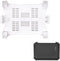 GL.iNet WiFi Router Holder Wall Mount with Screws, Compatible with GL-A1300 (Slate Plus), GL-SFT1200 (Opal), GL-MT1300 (Beryl) Router, Networking ...