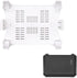 GL.iNet WiFi Router Holder Wall Mount with Screws, Compatible with GL-A1300 (Slate Plus), GL-SFT1200 (Opal), GL-MT1300 (Beryl) Router, Networking ...