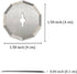 Replacement Rotary Blades Compatible with Worx WX2300 Zipsnip RC2600K,RC2601, RC2602, WX080L, WX081L Model Cutter Blade,New Life for the dull 1-1/...