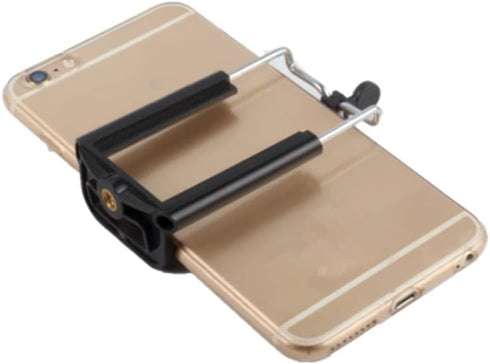 3 Pack Monopod Head Mobile Phone Holder Universal U-Shaped Clip Bracket with 1/4"-20 Screw Hole Mount Stand Adapter for Tripod for Smartphone iPho...