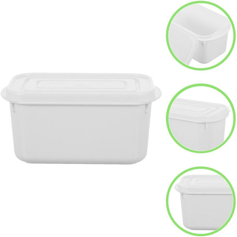 Mipcase Butter Dish with Lid, Plastic Butter Keeper Container 700ml Cheese Storage Containers for Kitchen...