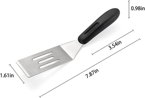 Brownie Spatula 2 Pieces,Small Spatulas for Kitchen Use,Small Metal Spatula,Mini Spatula...