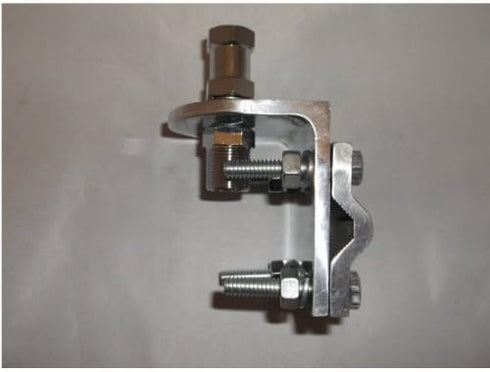 3 Way Aluminum Cb or Ham Antenna Aluminum Mirror Mount with Stud...