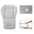 Twoworld High Chair Cushion, Large Thickening Baby High Chair Seat Cushion Liner Mat Pad Cover Breathable (Fashion Gray)...