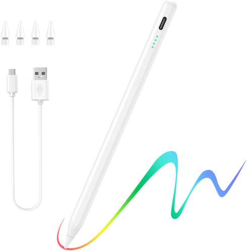 TiMOVO Stylus Pen for iPad, Apple Pencil with Palm Rejection Tilt Precision for 2018-2024 iPad Pro 13/11/12.9",iPad 10/9/8/7/6th Generation,iPad A...